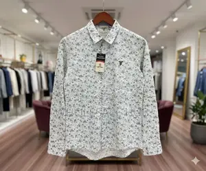 Pure Cotton Long Sleeve Shirt for Men