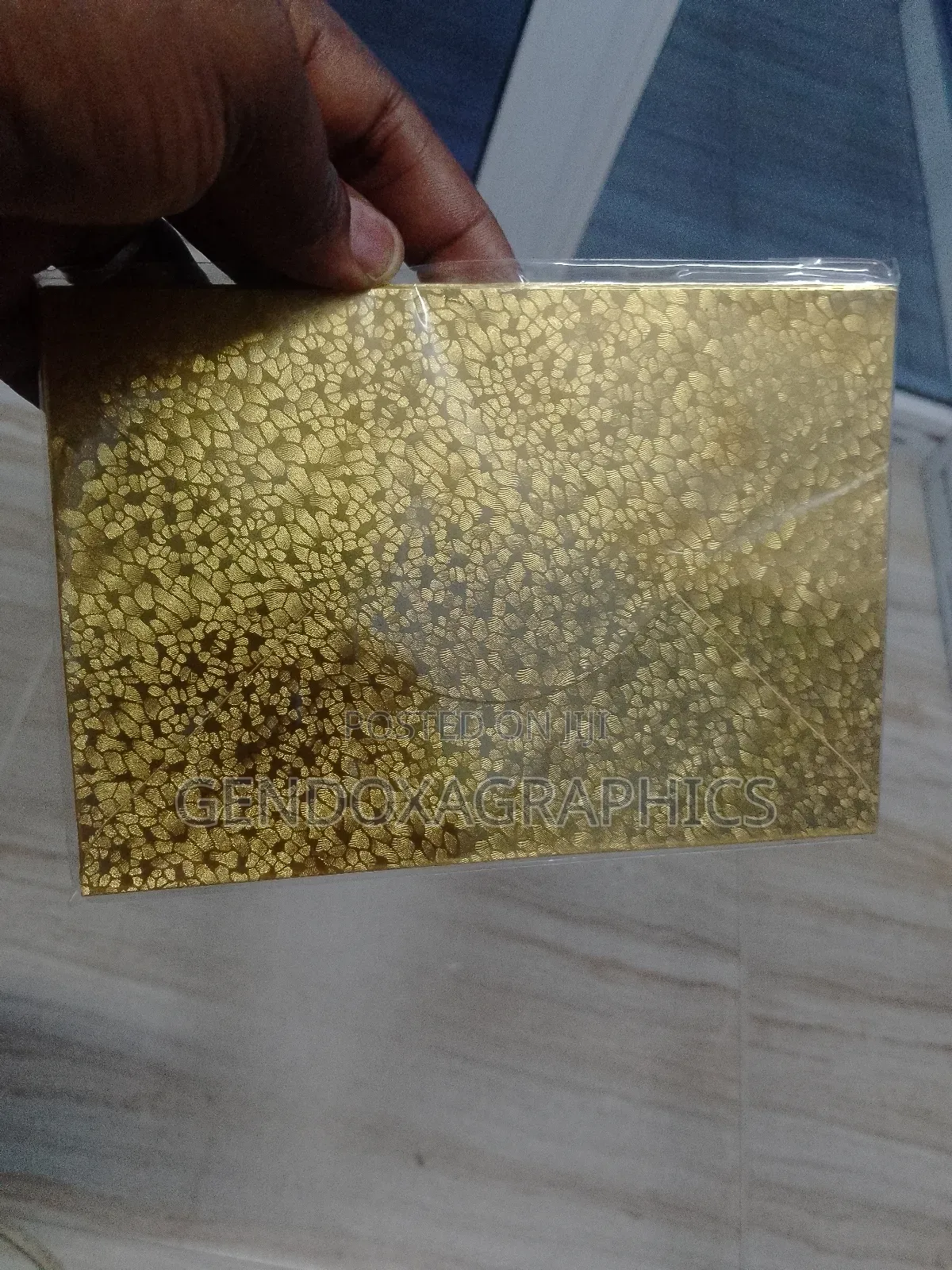 Gold and Silver Invitation Cards