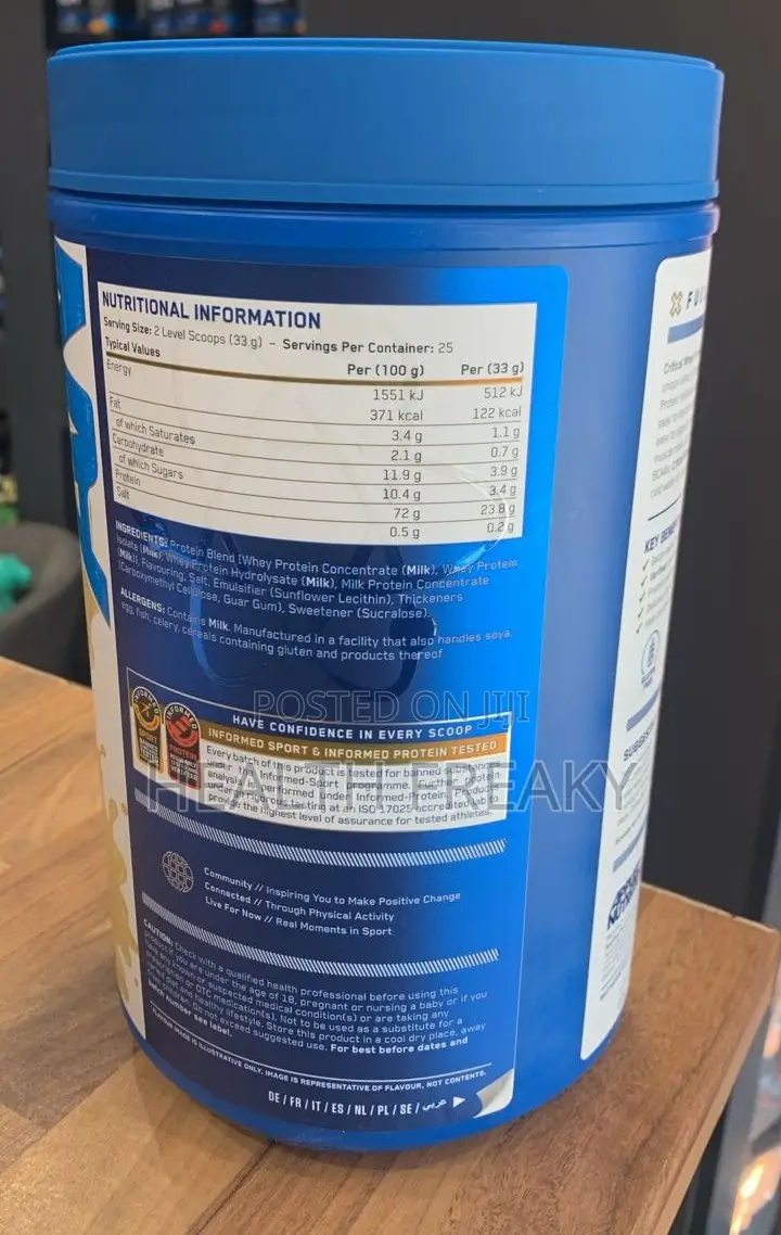 Protein Applied Nutrition Critical Whey Protein Muscle Builder