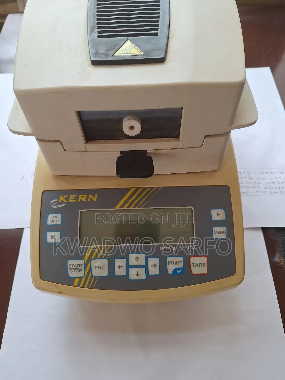 Electronic Moisture Analyser