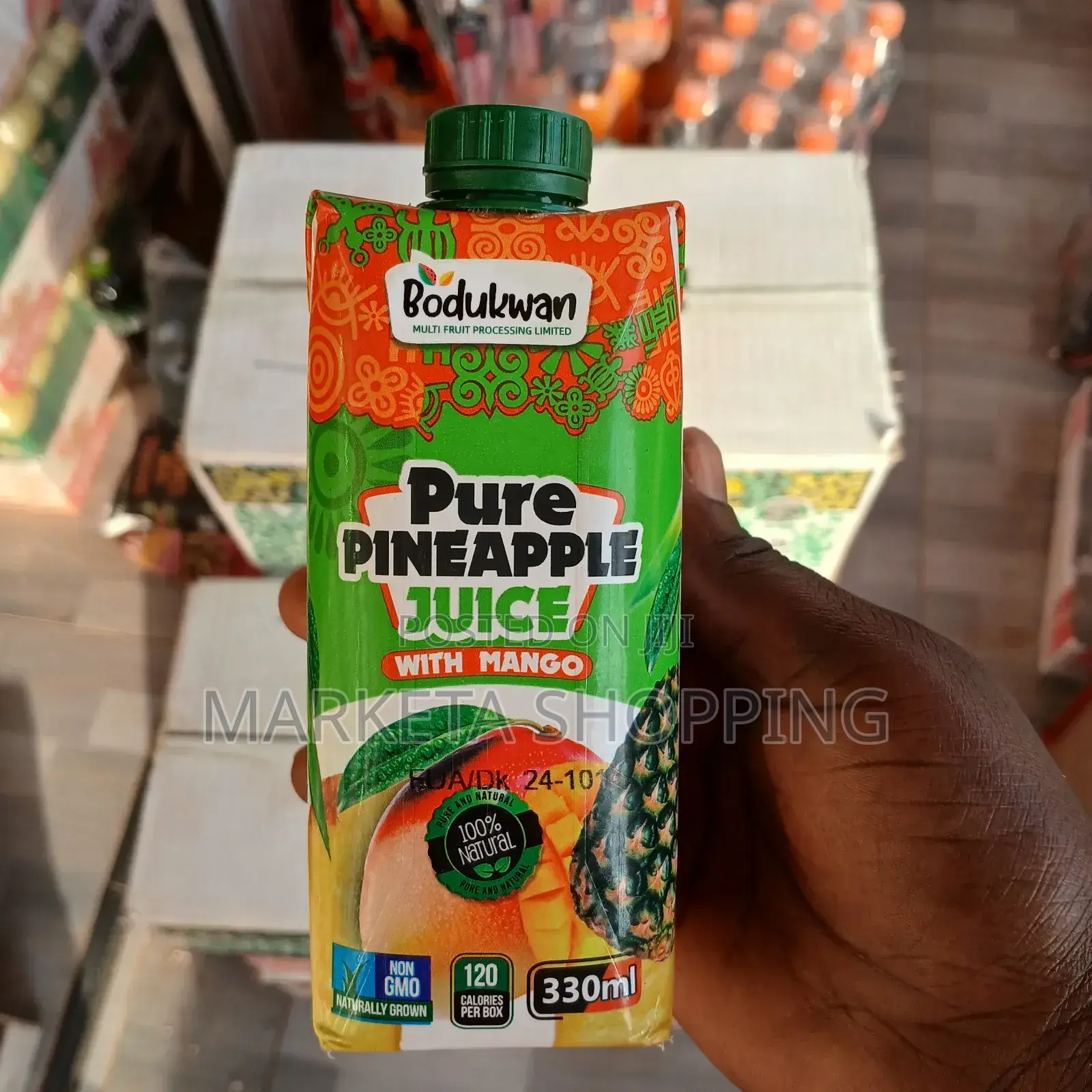 Pure Pineapple Juice 330mlx24