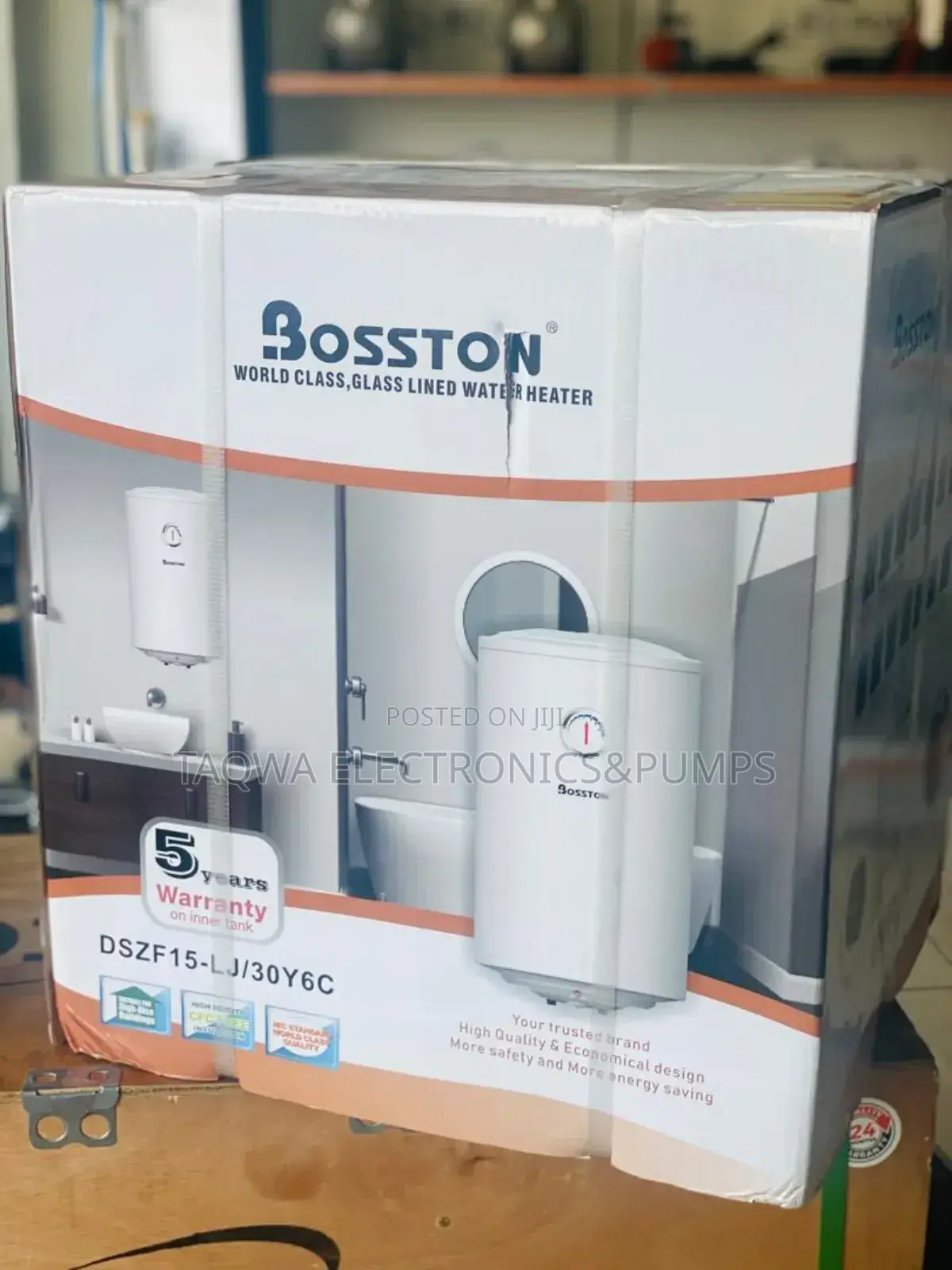 Bosston Cylindrical 30l Water Heater