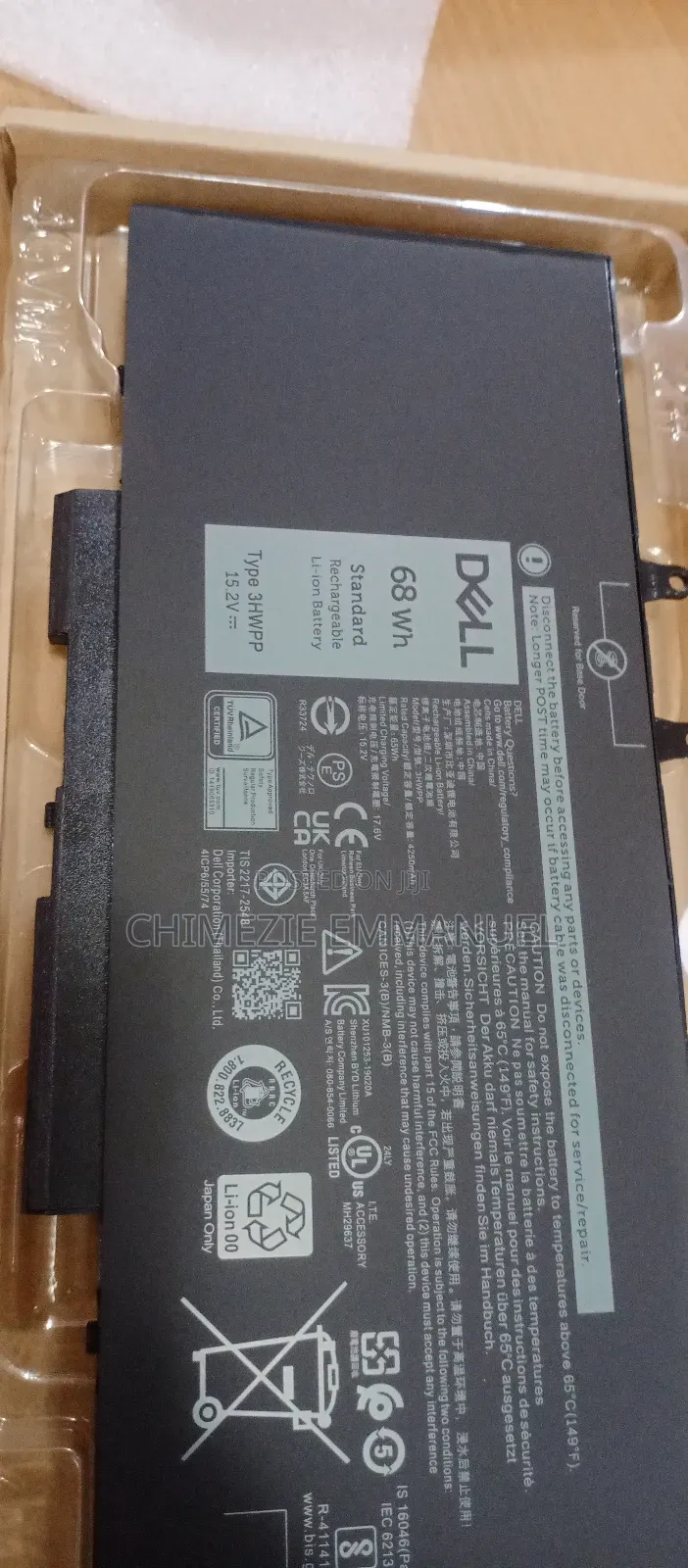 Dell Battery 3hwpp