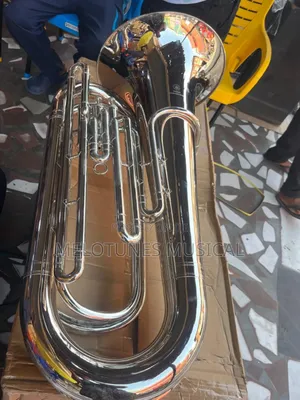 Silver-Plated Professional Tuba