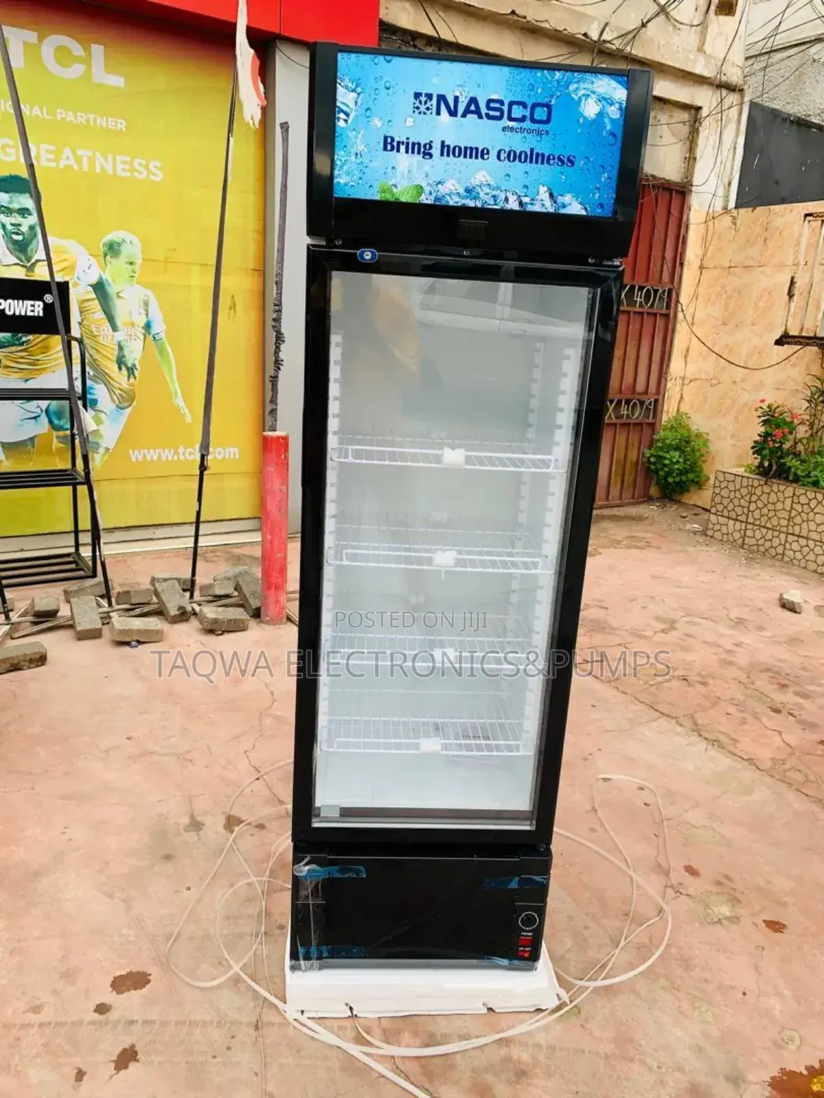 One Door Nasco 288ltr Display Fridge