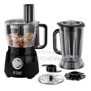 Russell Hobbs Desire Matte Black Food Processor With Blender