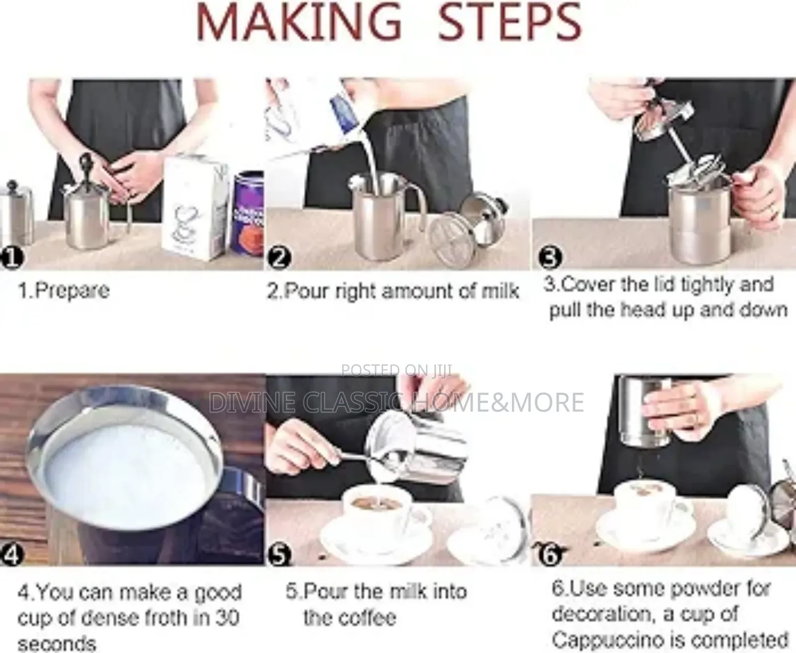 Cilio - Classic Milk Frother - Cappuccino Creamer