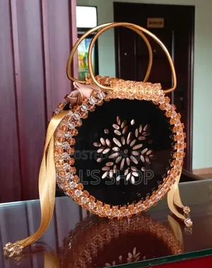 Champagne Bead Bag
