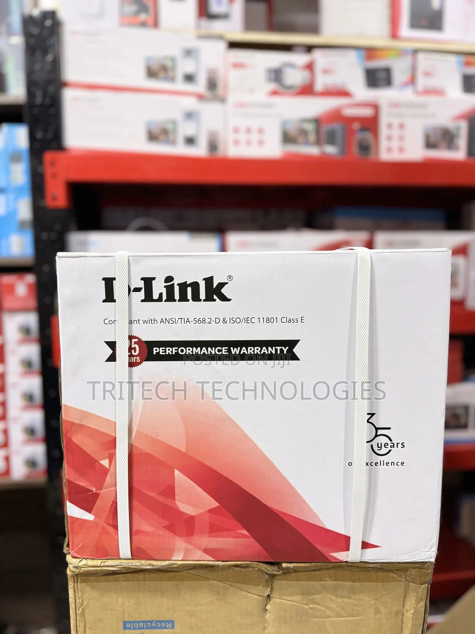 D-Link NCB-C6foblr-305 FTP PVC/ Uv Outdoor 23awg 305m Cat6