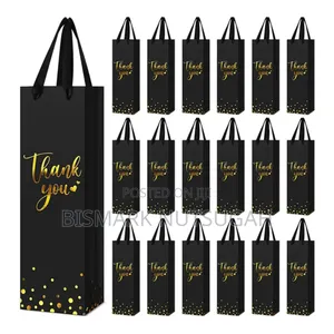 Wine Paper Gift Bag Box