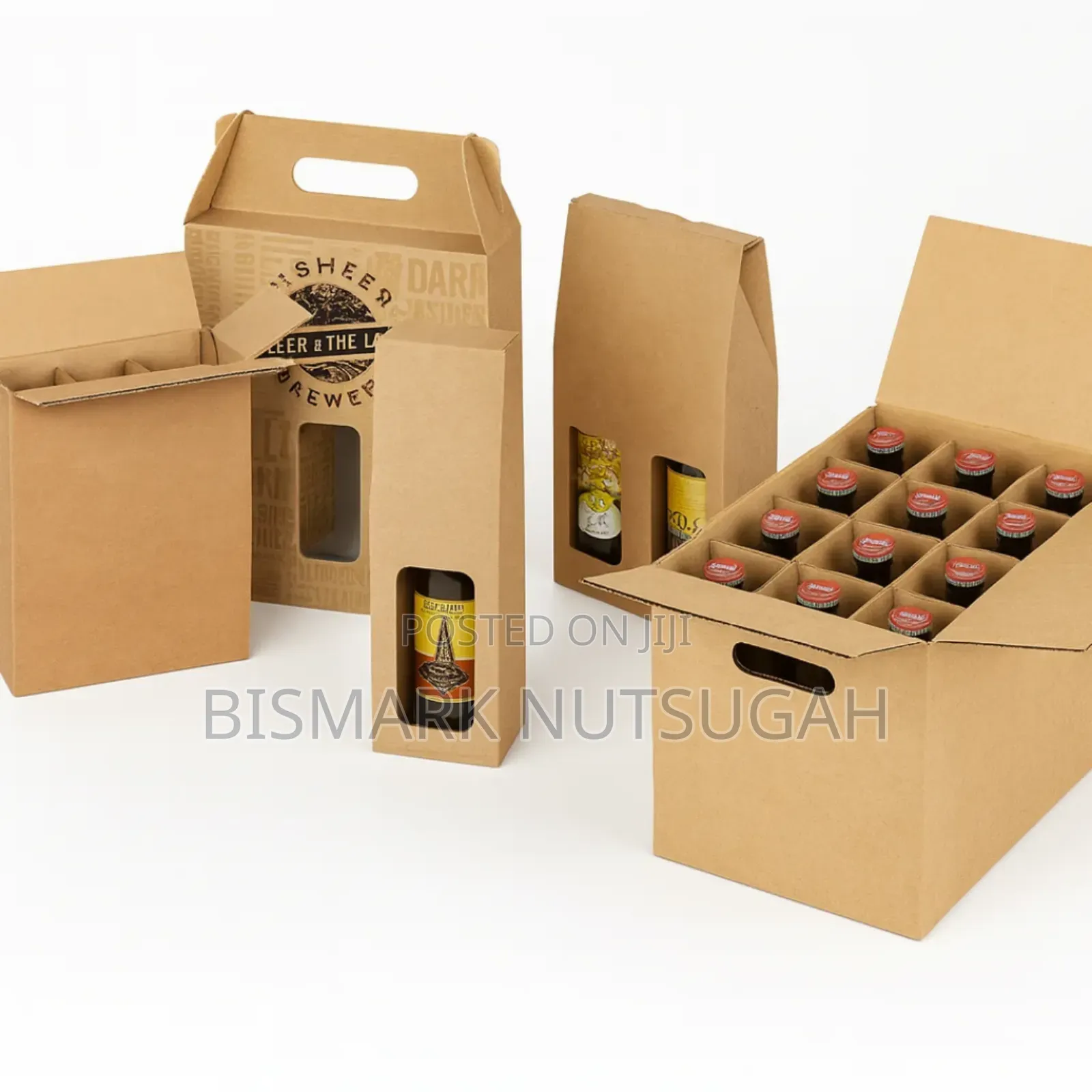 Wine Paper Gift Bag Box