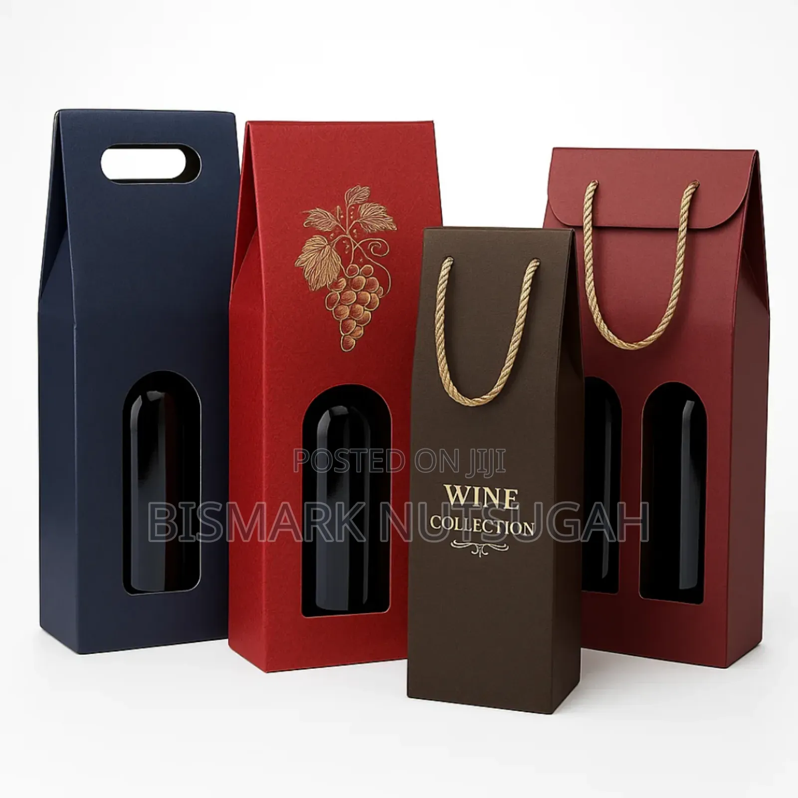 Wine Paper Gift Bag Box