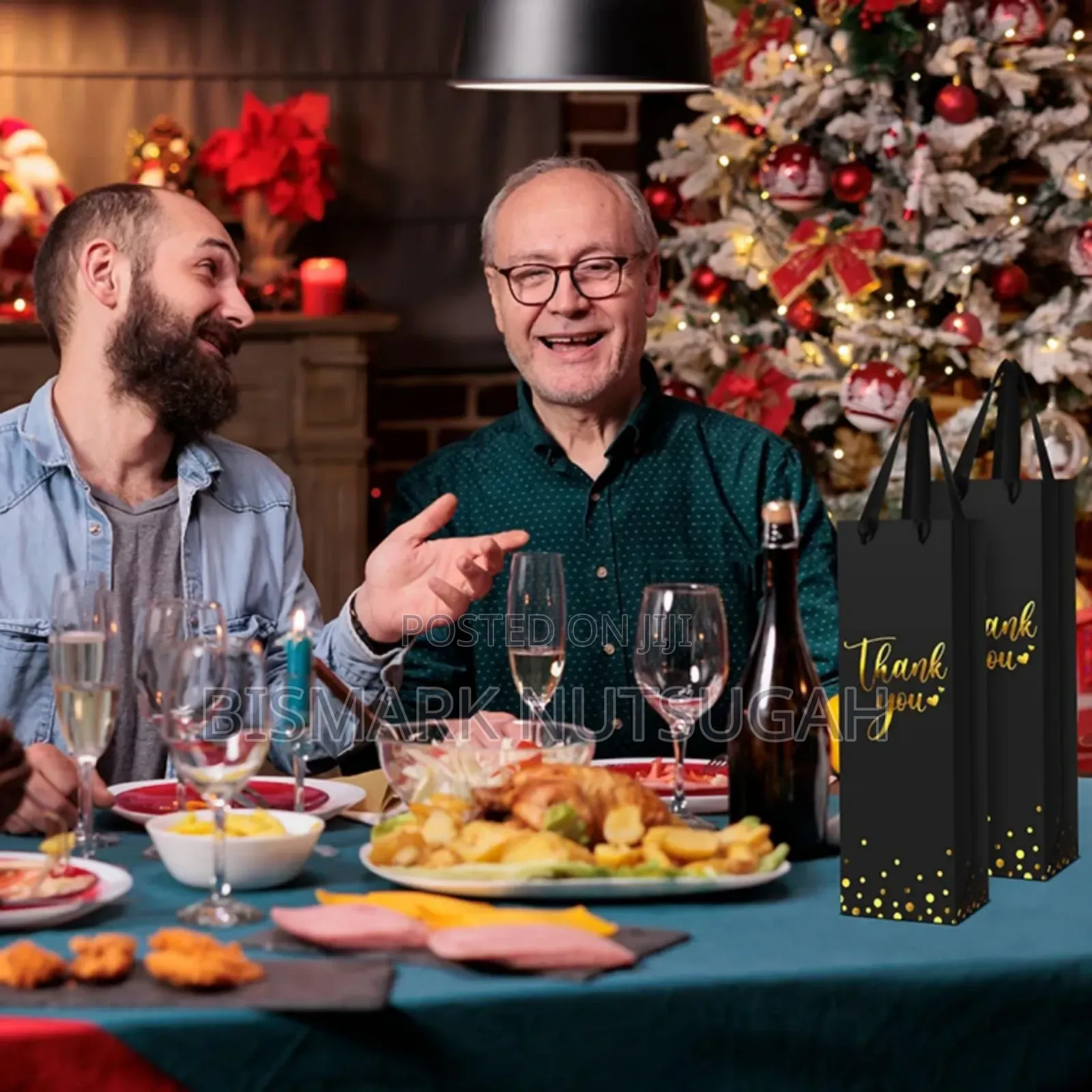 Wine Paper Gift Bag Box