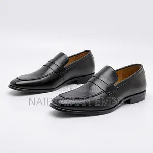 Men Black Loafer