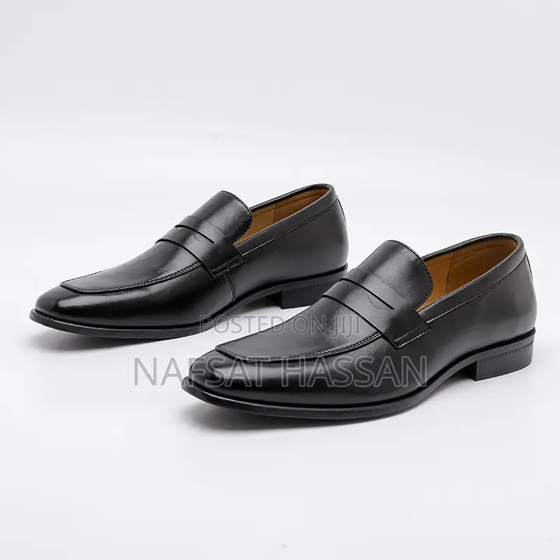 Men Black Loafer
