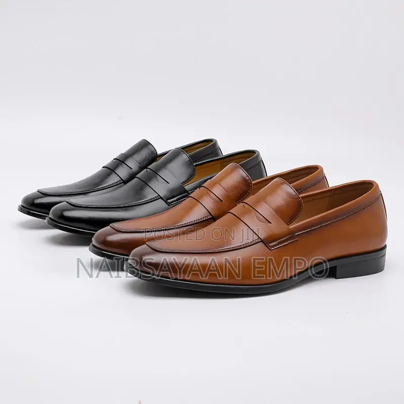 Men Black Loafer