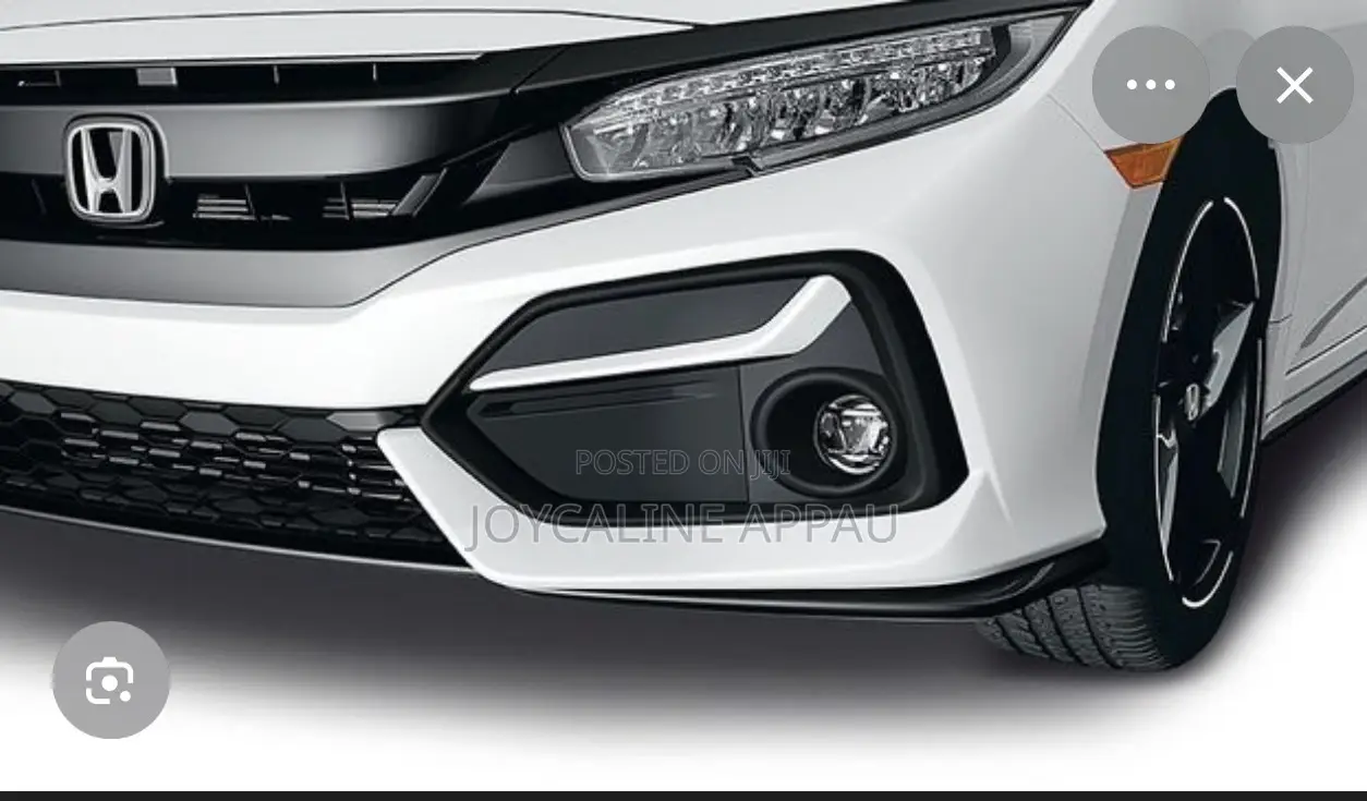 Honda Civic 2019 to 2021 Fog Light and Cover With Bulb Complete