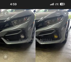 Honda Civic 2019 to 2021 Fog Light and Cover With Bulb Complete