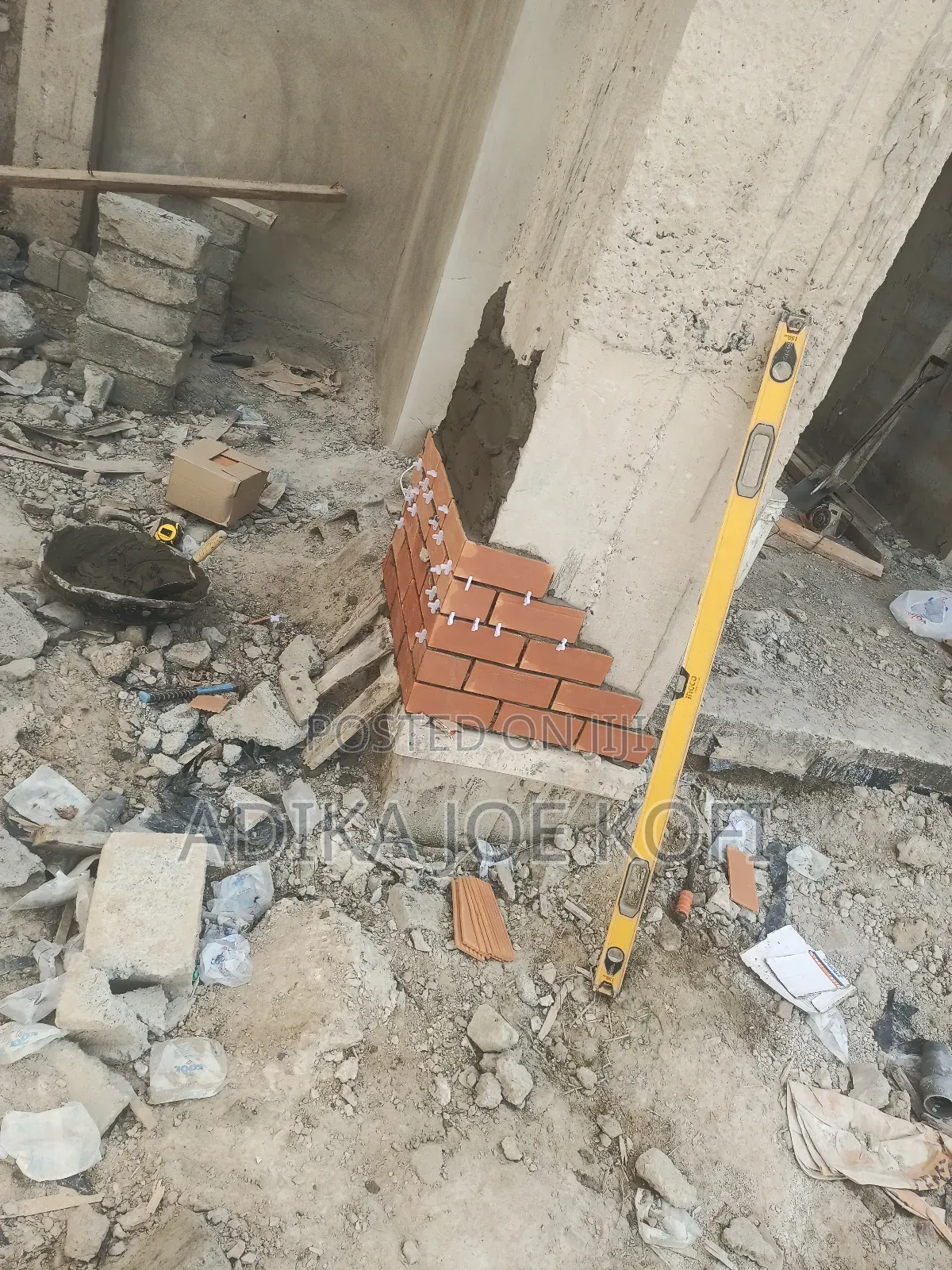 Bricks Work by Joefel Construction