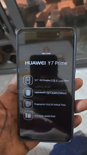 Huawei Y7 Prime 2018 64 GB Black