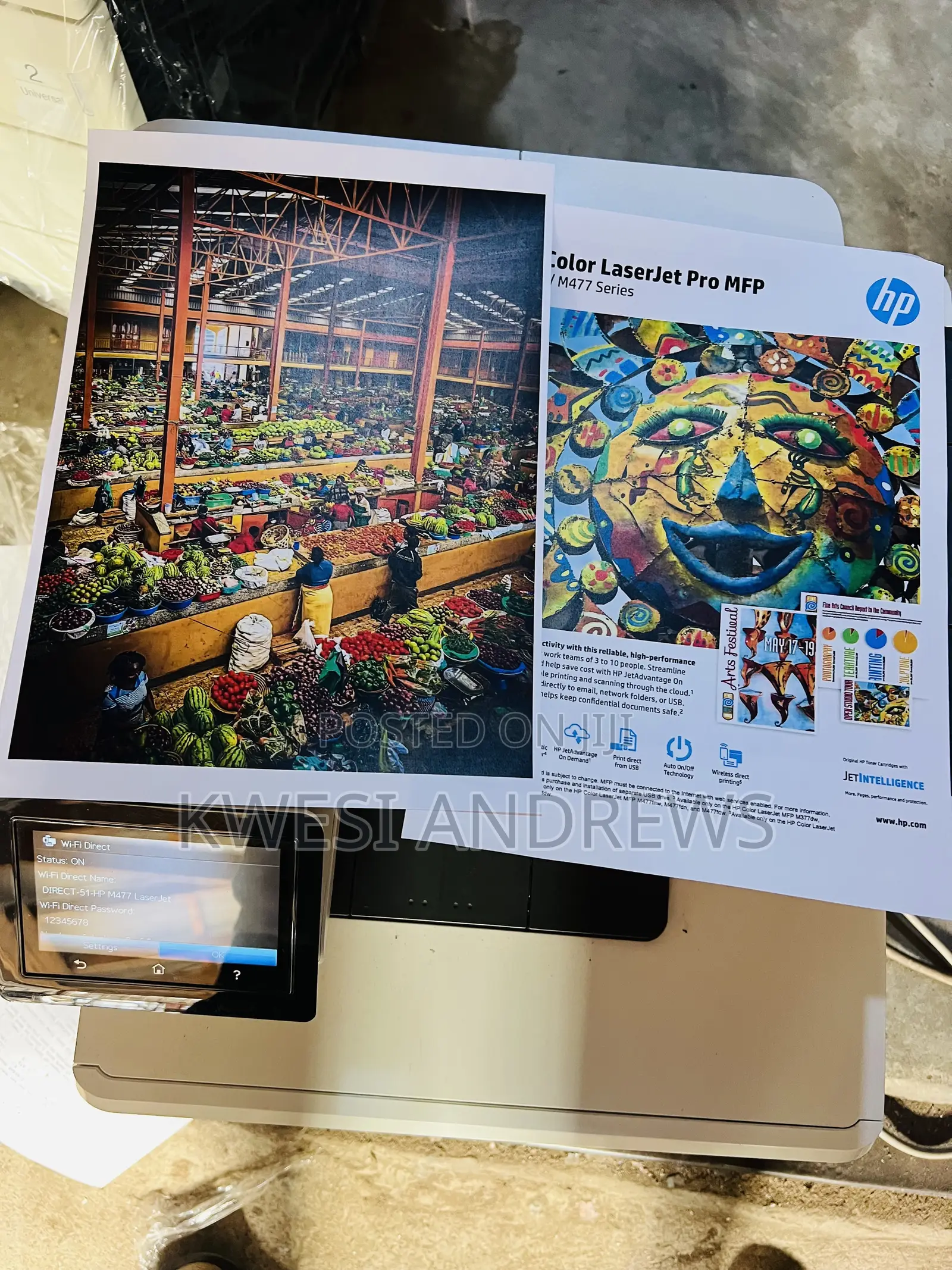 Hp Color Laserjet 477mfp