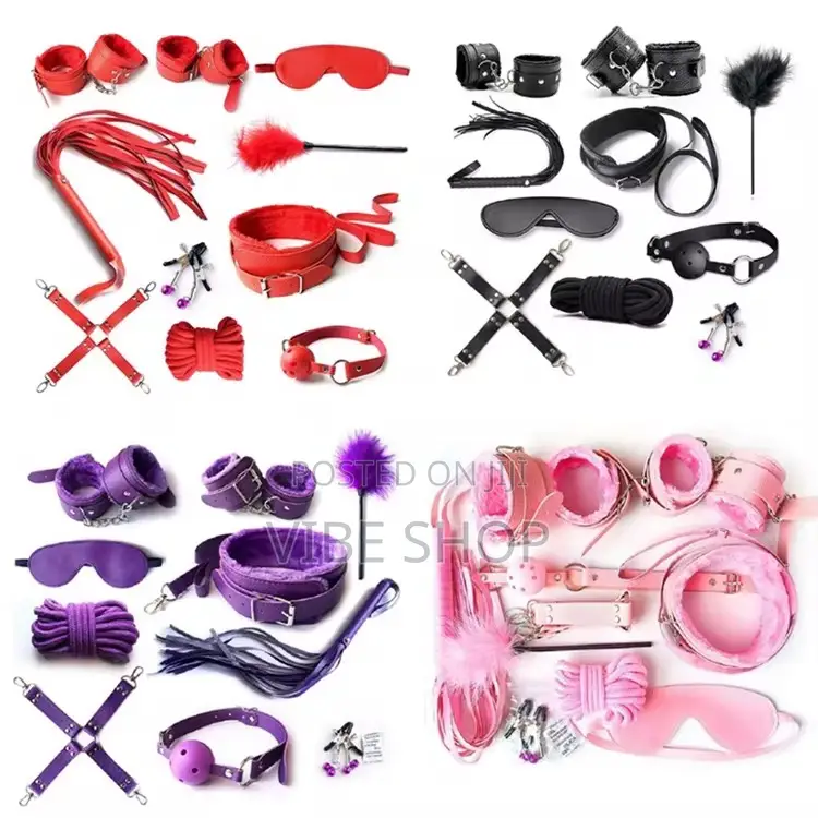 Premium 10-Piece BDSM Bondage Kit for Beginners Couples