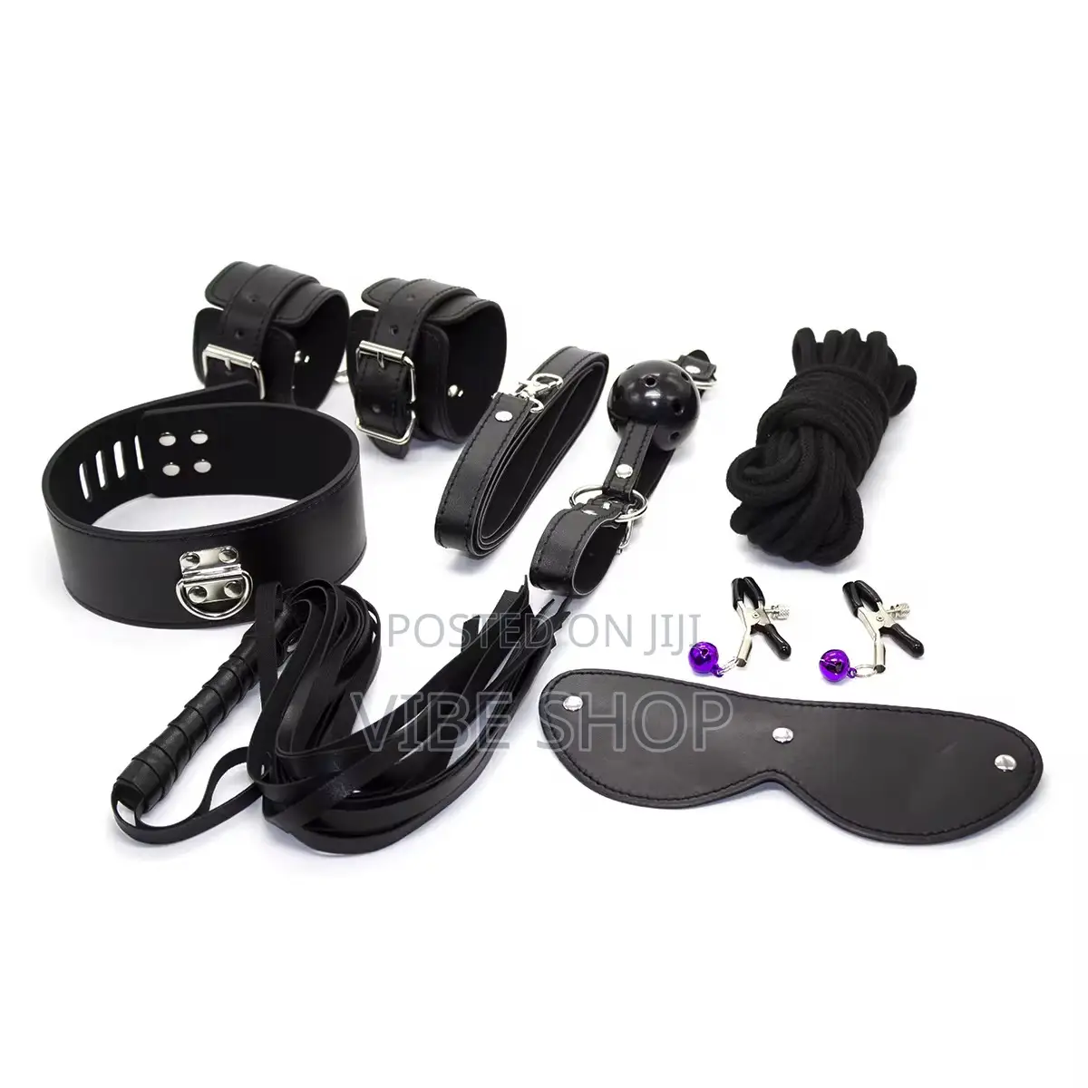 Premium 10-Piece BDSM Bondage Kit for Beginners Couples