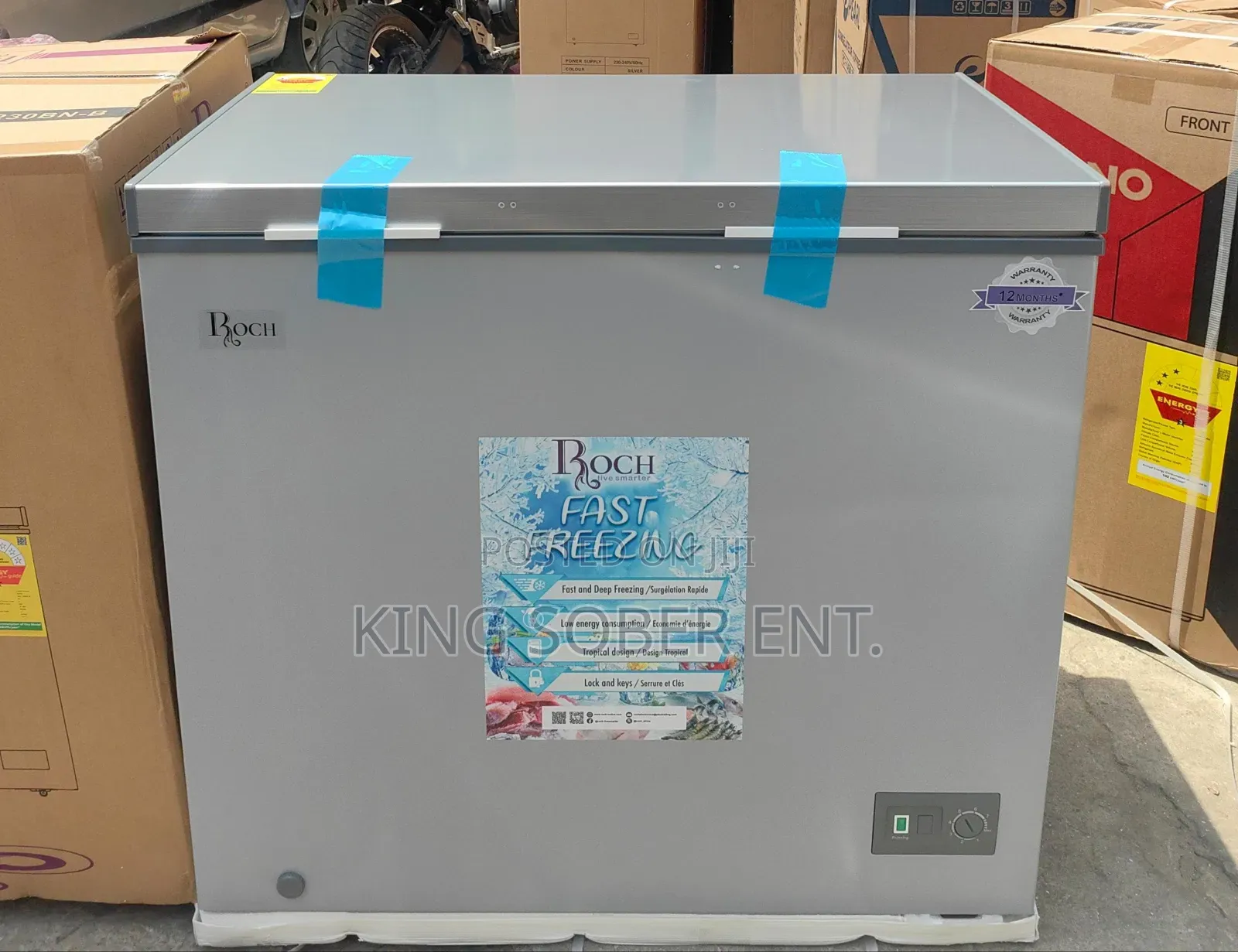 Roch RCF-230 Chest Freezer 200ltrs