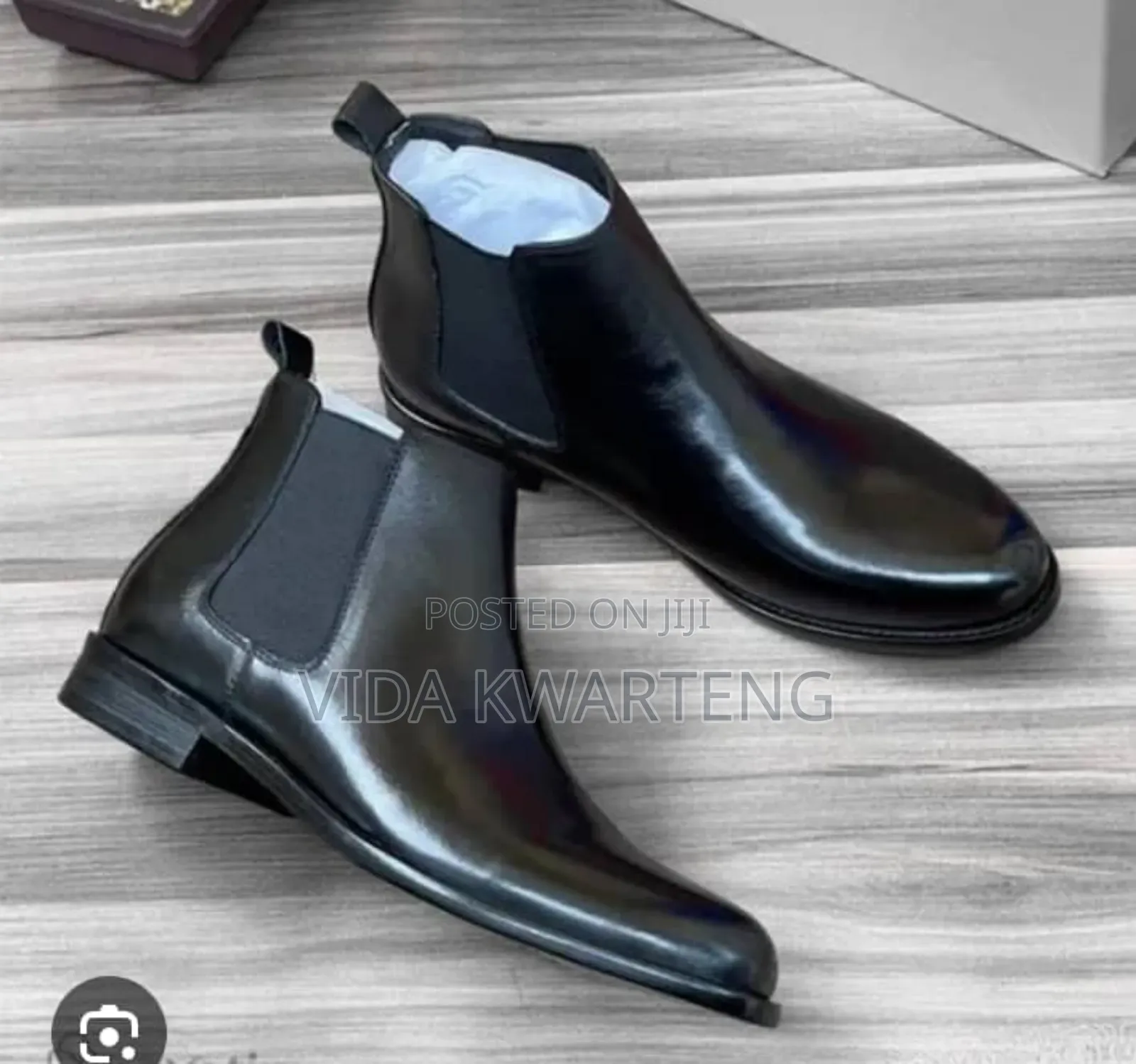 Executive John Foster Coffee Brown Leather Boots
