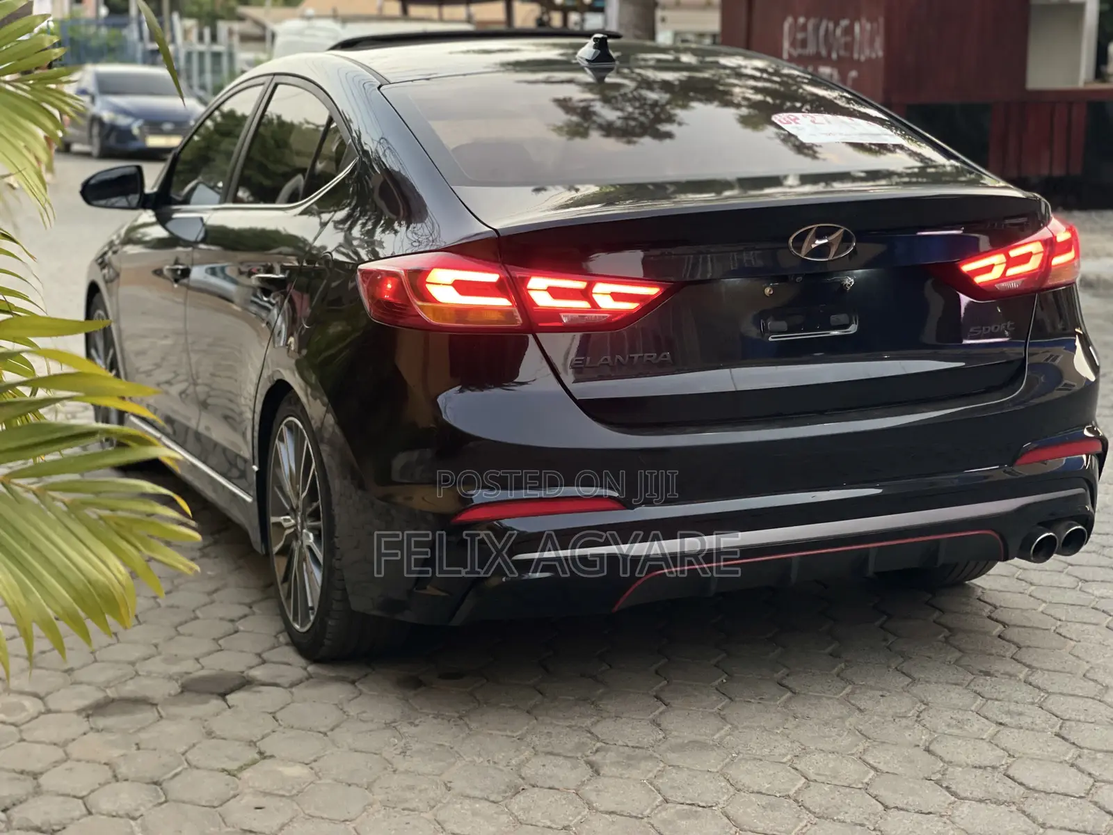Hyundai Elantra Sport Sedan FWD (1.6L 4cyl 6M) 2017 Black