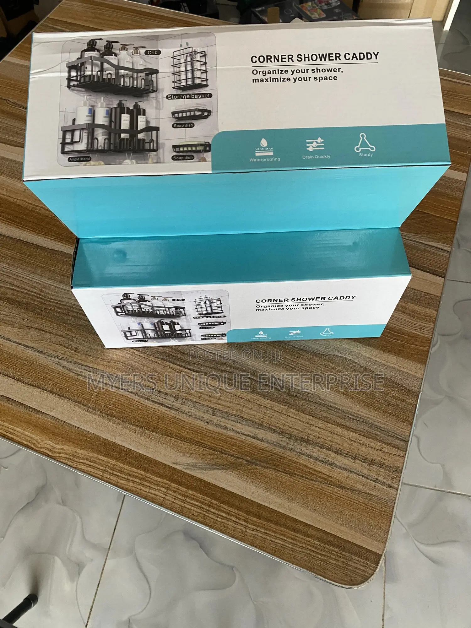 Daily Essentials Bathroom Organizer 5piece Set