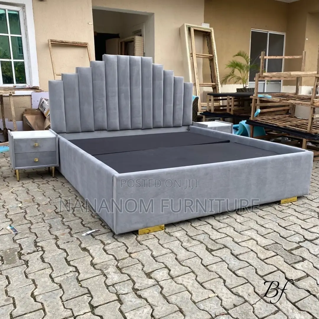 Modern Queen Size Bed Frame Available