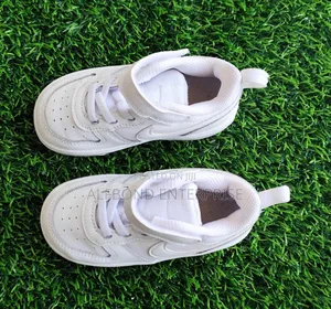 White Nike Court Borough Low 2