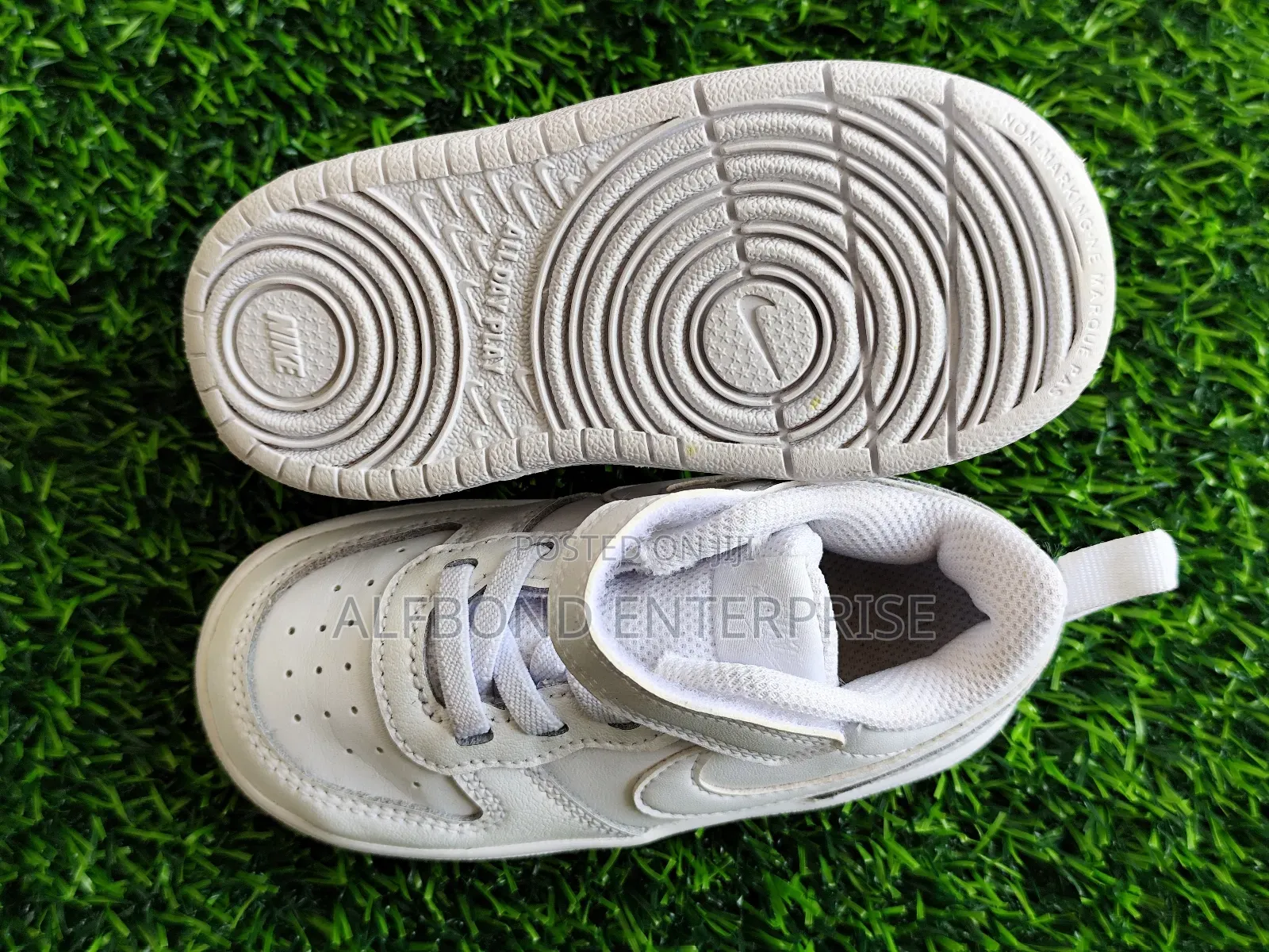 White Nike Court Borough Low 2