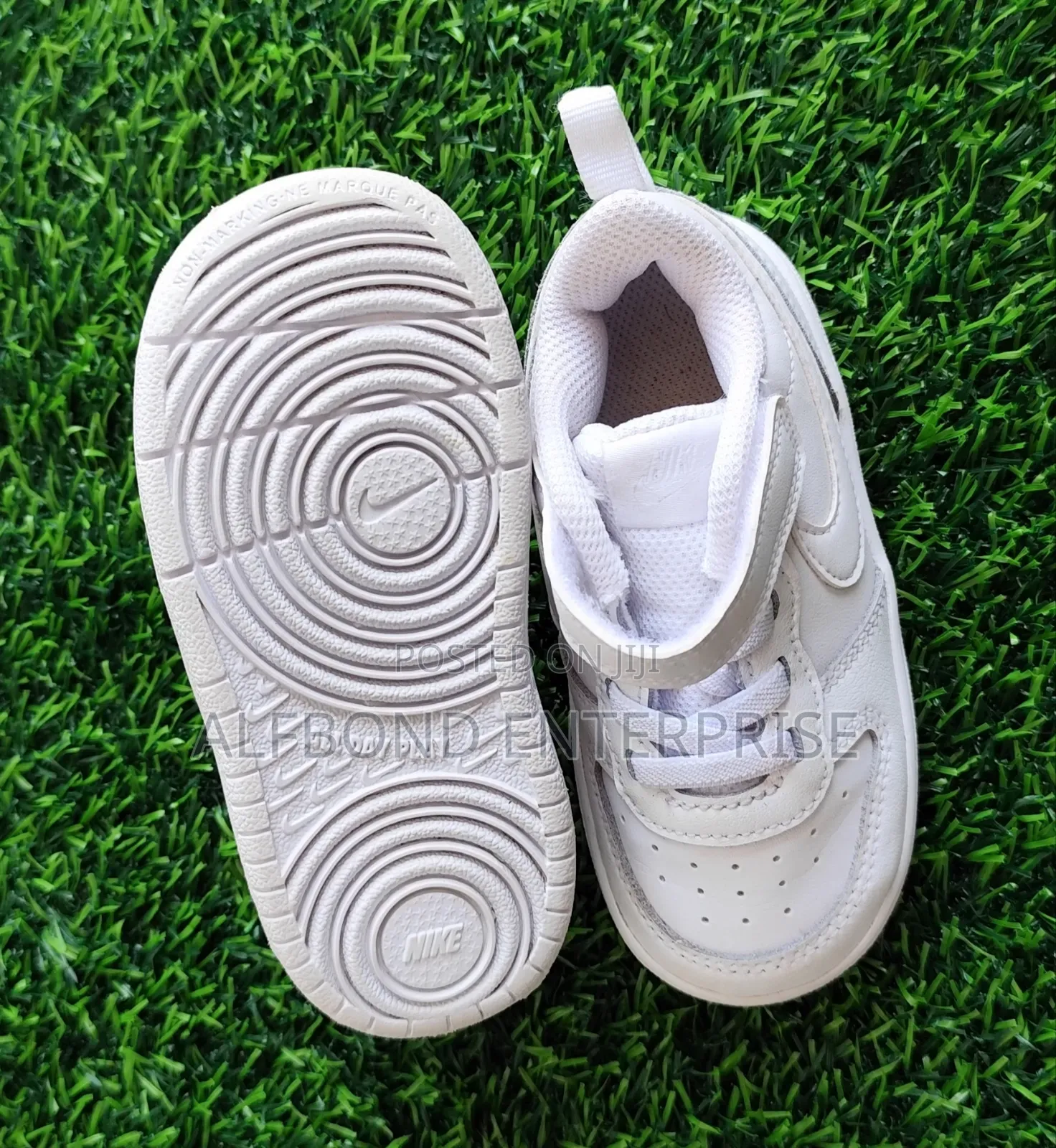 White Nike Court Borough Low 2