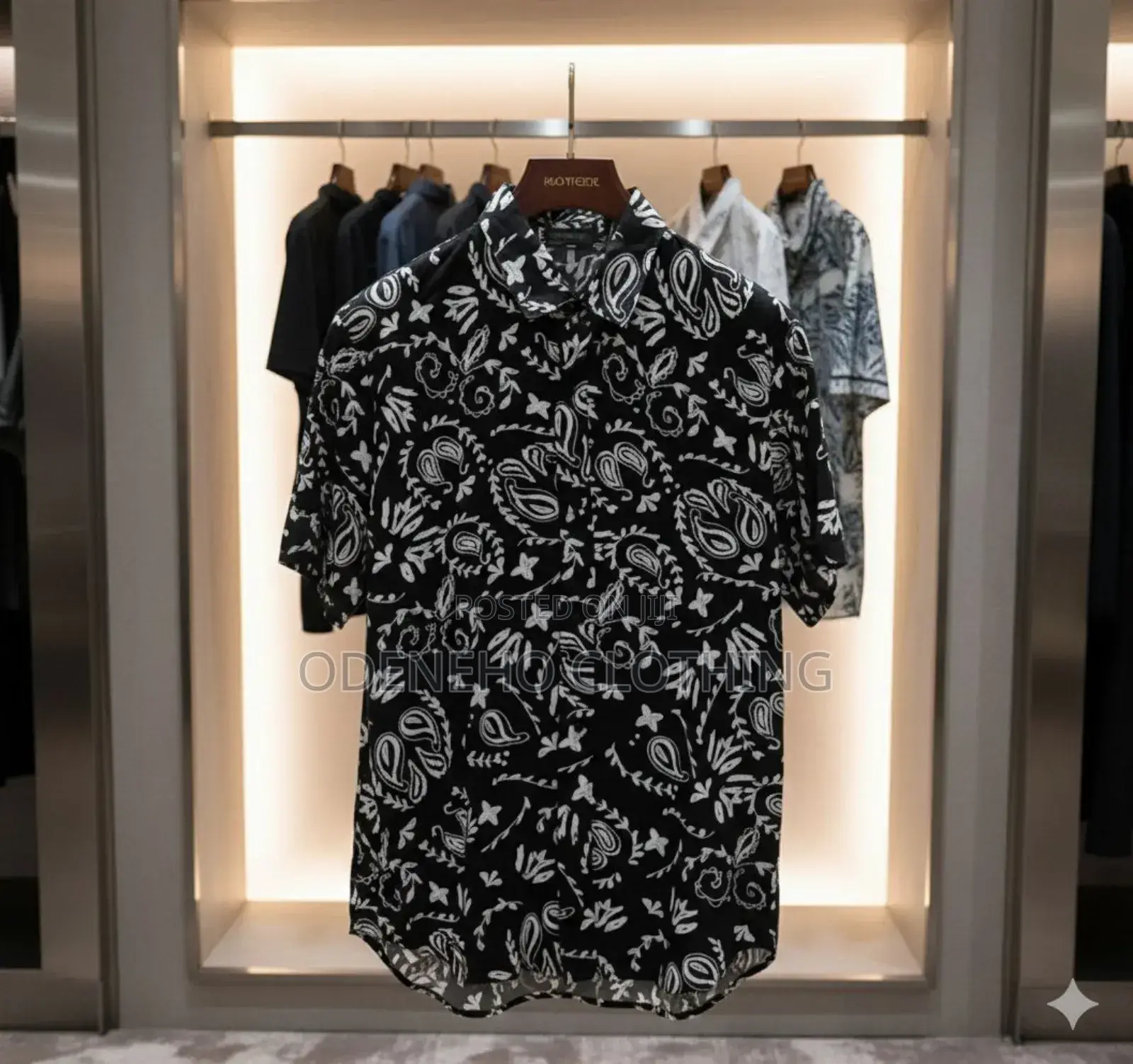 Black And White Vintage Shirt