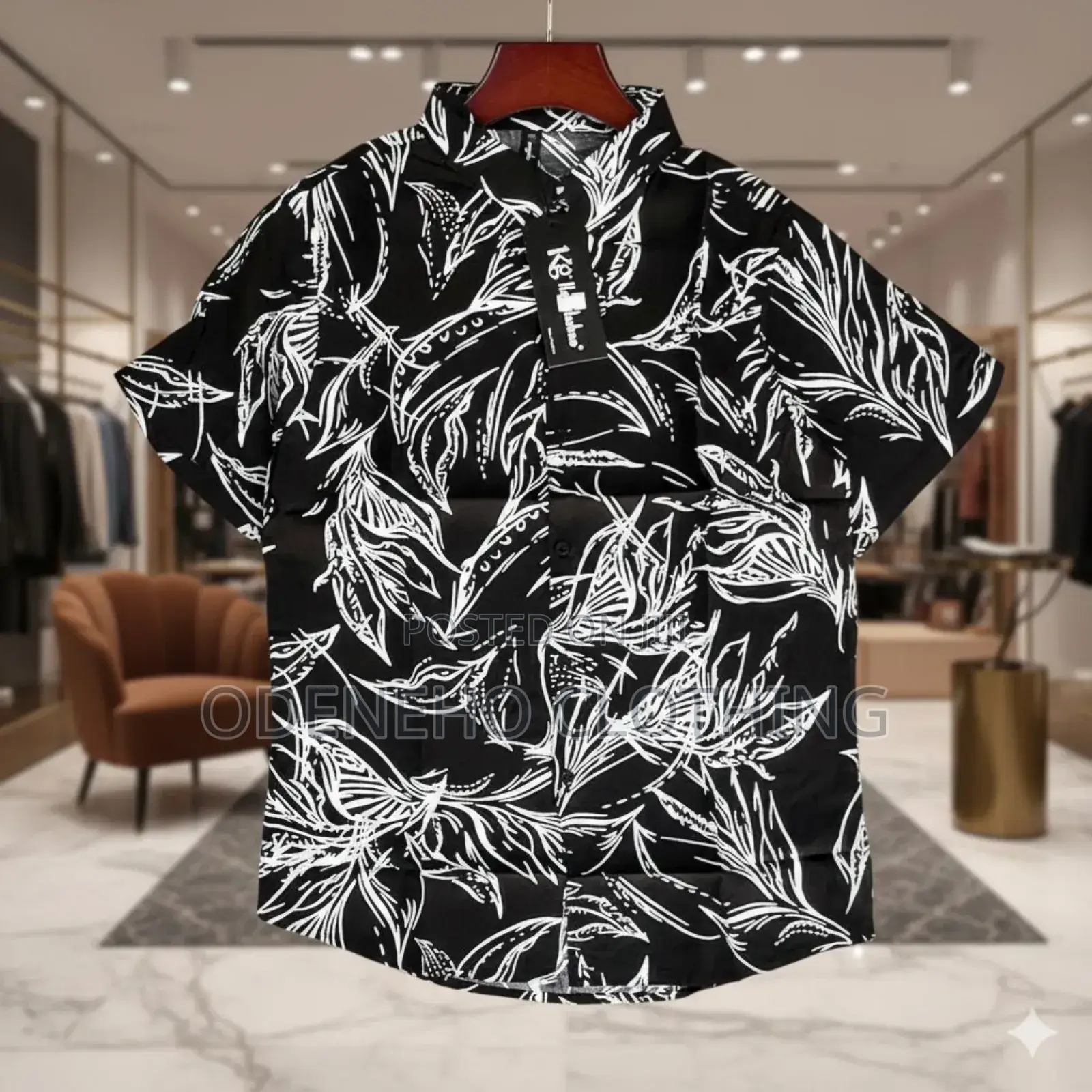 Black And White Vintage Shirt