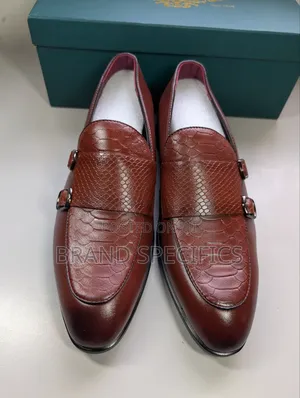 Men's Classic Monk Strap Dress Shoes