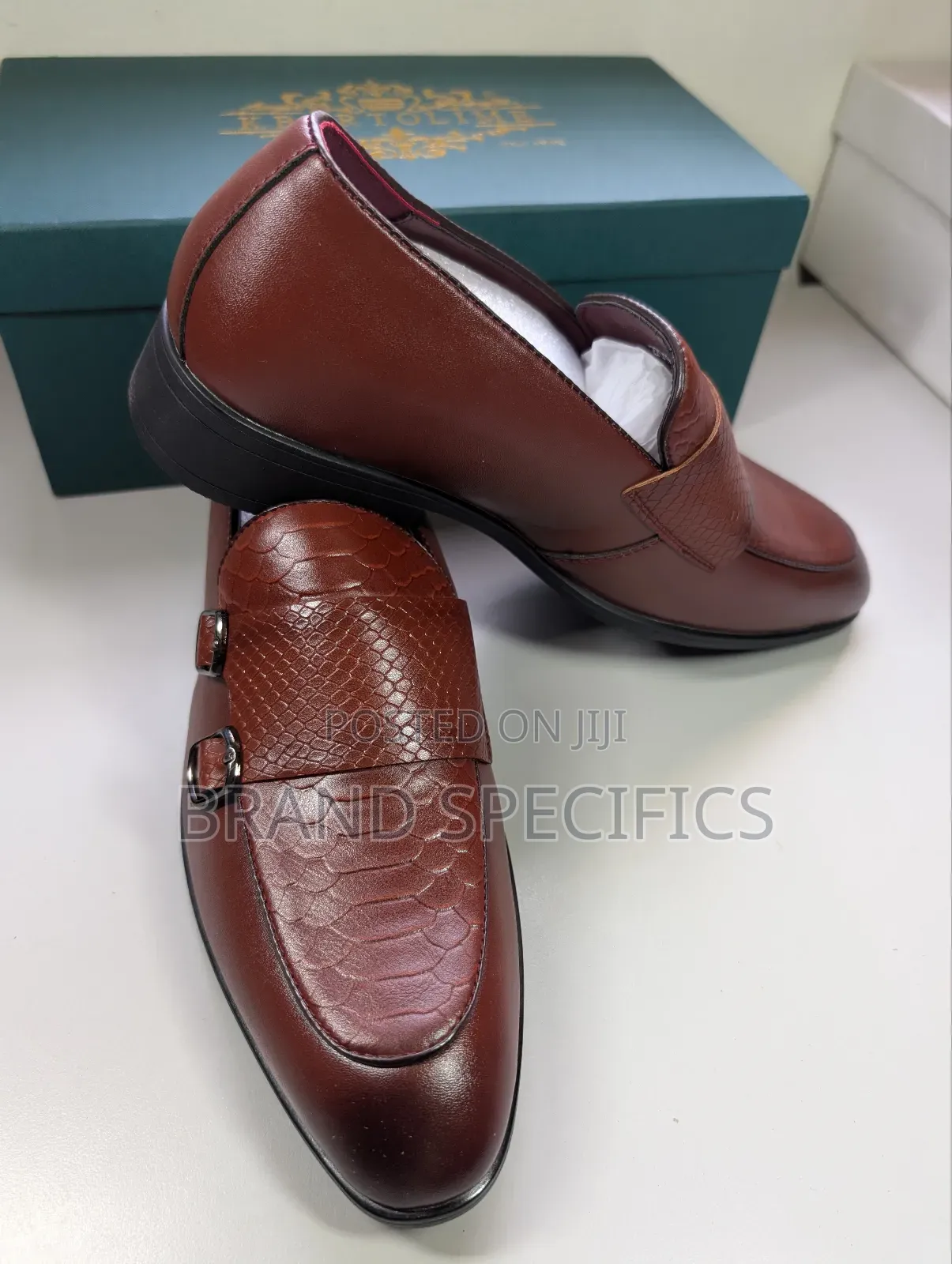 Men's Classic Monk Strap Dress Shoes