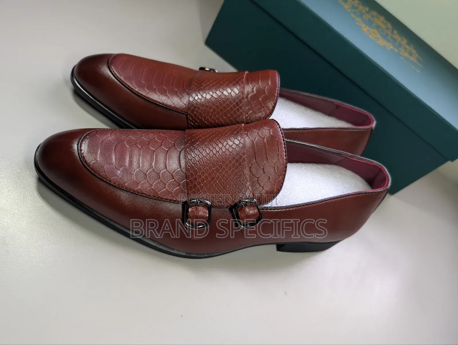 Men's Classic Monk Strap Dress Shoes
