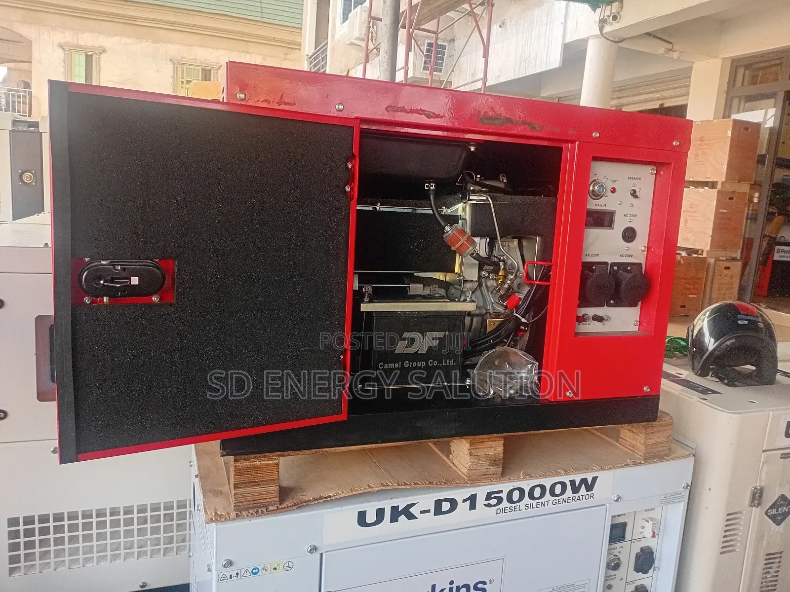 Strong Light 15kva
Honda Generator