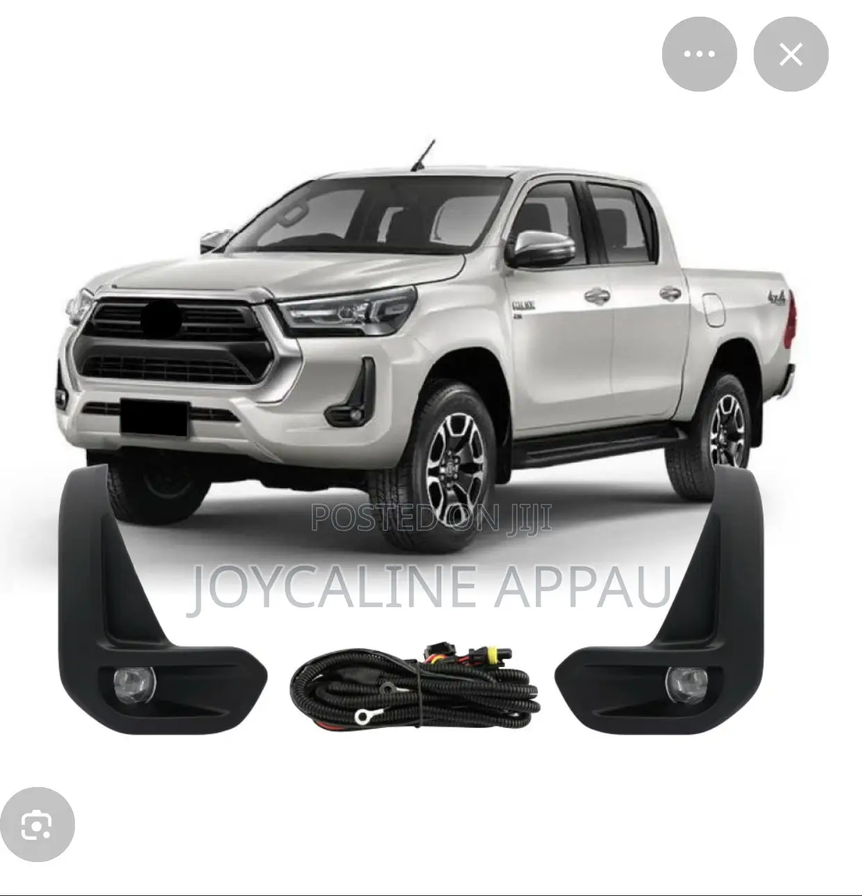 Toyota Hilux 2020 to 2022 Fog Light and Cover Led Complete