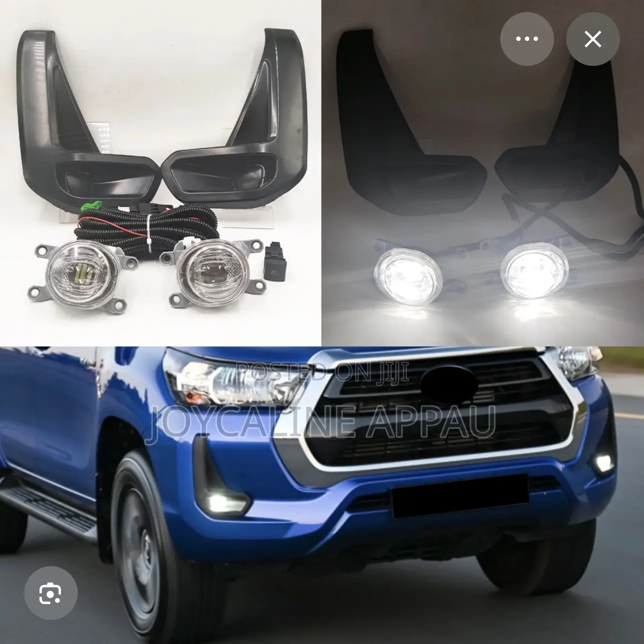 Toyota Hilux 2020 to 2022 Fog Light and Cover Led Complete