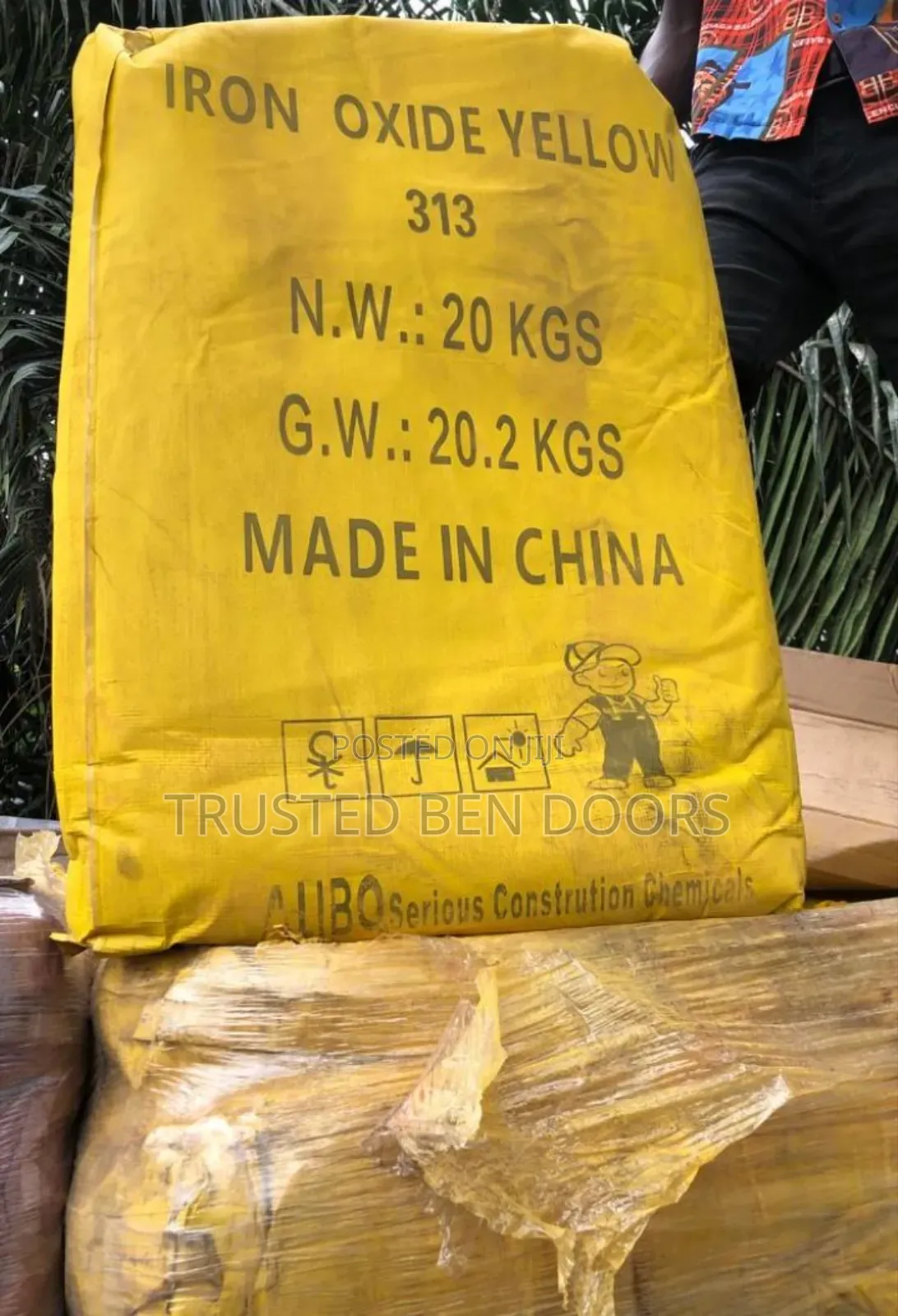 Yellow Powder Iron Oxide Color Pigment For Construction