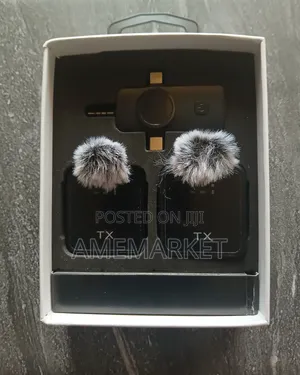 Double Wireless Microphone, Noise Cancellation For Content Creation