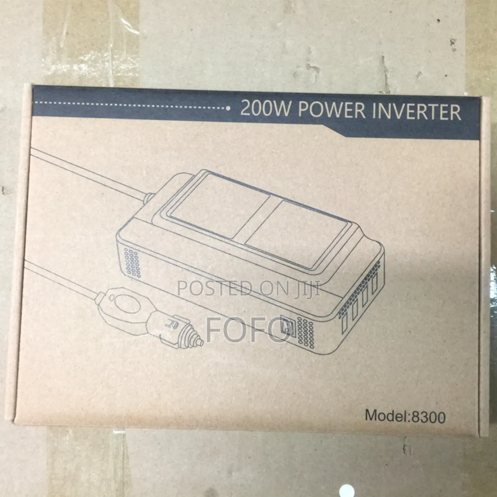 200w Car Power Inverter 12v Dc to 220v Ac Converter for Car