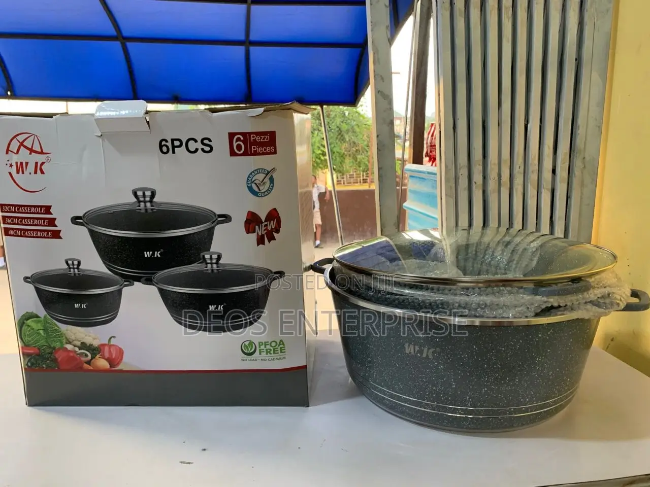 Brand New Wk Non-Stick Cookware (6pcs)