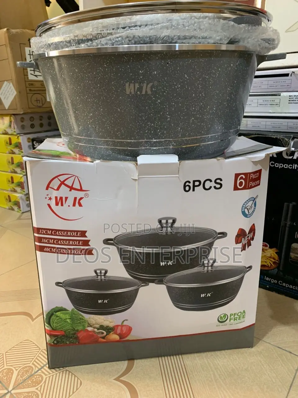 Heavy Duty Wk Non-Stick Pots (Best Price)
