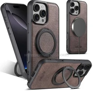 High Quality Classic Leather Case With Supporting Ring Stand