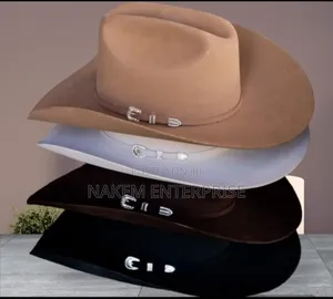 Brim Polyester Fedora Cowboy Hat